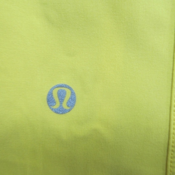 Lululemon Step Lively Crop Capri Pants Yellow - Picture 5 of 7